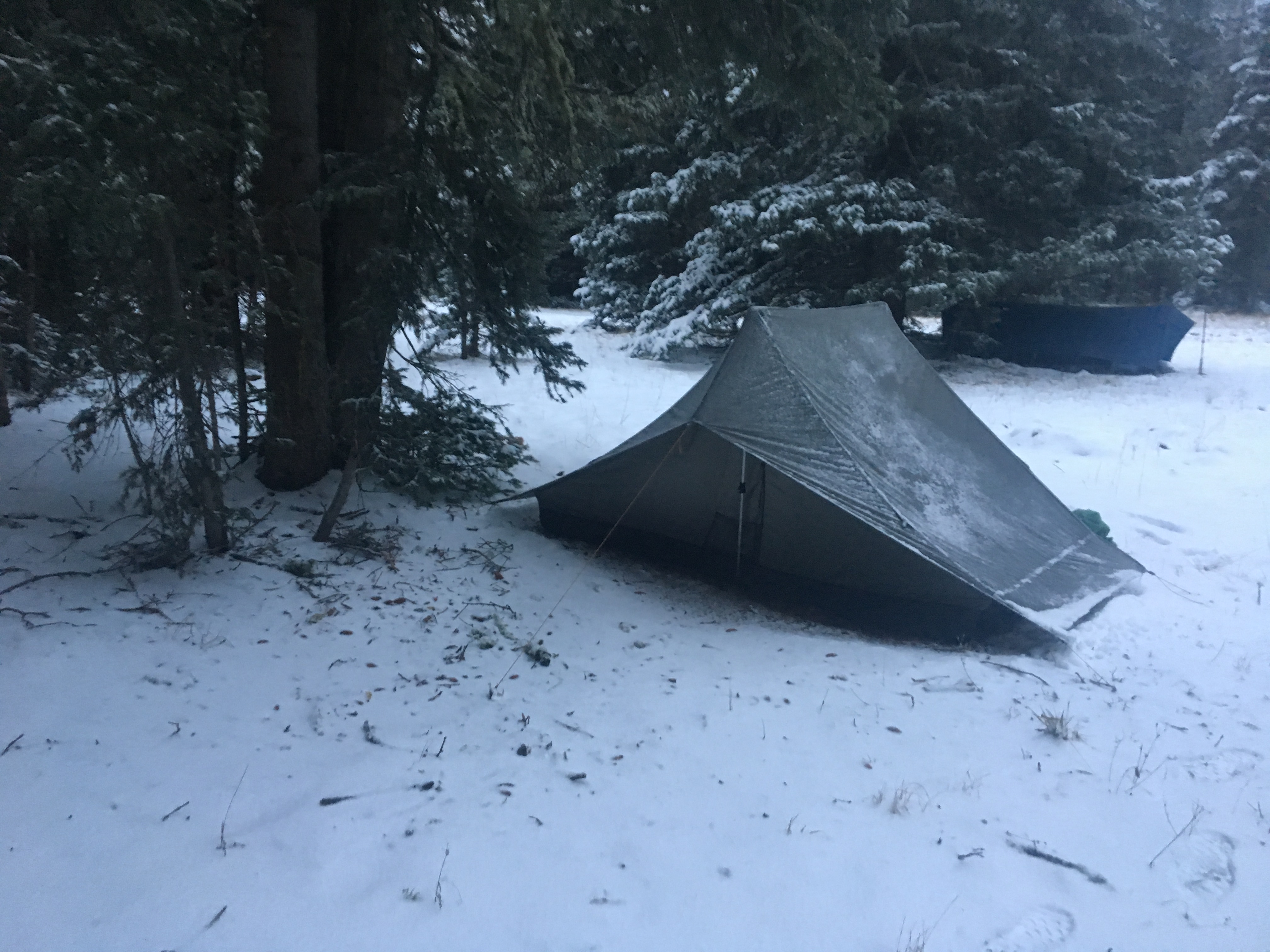 Appalachian Trail tents and tarps